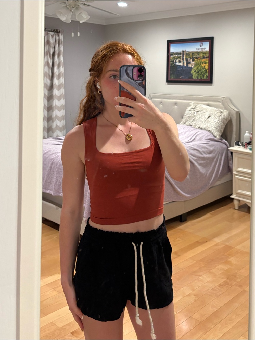 Women’s Black Tie Shorts